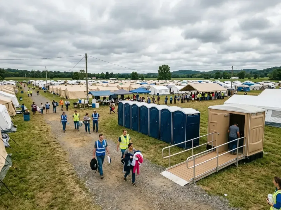 disaster-relief-camp-restrooms-010 — frequently asked questions, Dumpster & Portable Bathrooms Rental in Gassville, AR